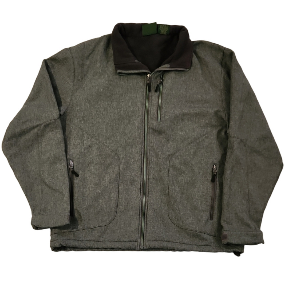 Stillwater Supply Co Classic Gray Zip-Up Jacket